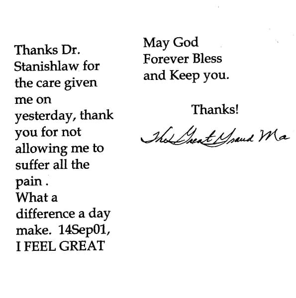 Patient Letter 14 Patient Letter 14