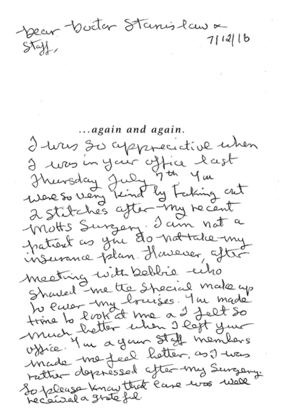 Patient Letter Patient Letter