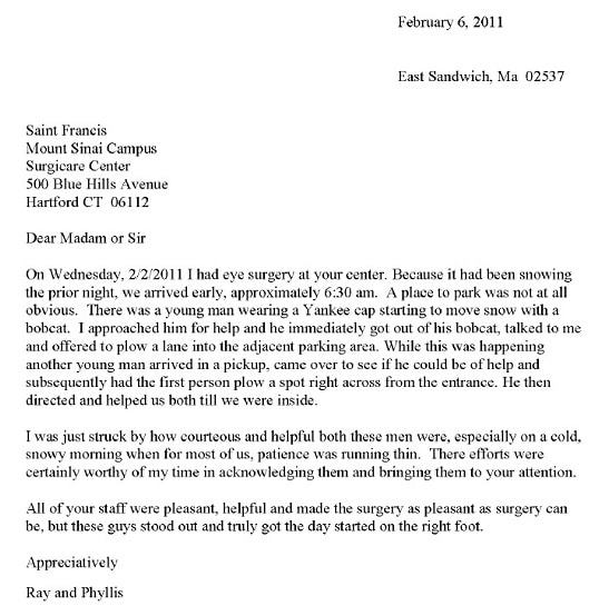 Patient Letter 65 Patient Letter 65